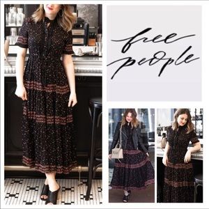NWT Free People Rare Feelings Maxi Dress